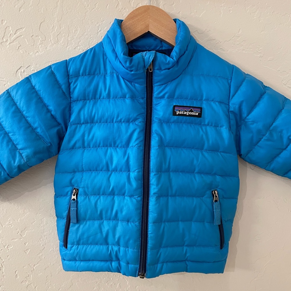 Patagonia Down Sweater Jacket in Blue